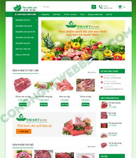 template-thuc-pham-sach